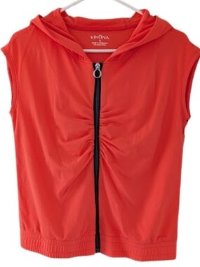 NWT Kinona Active Top in Vibrant Coral